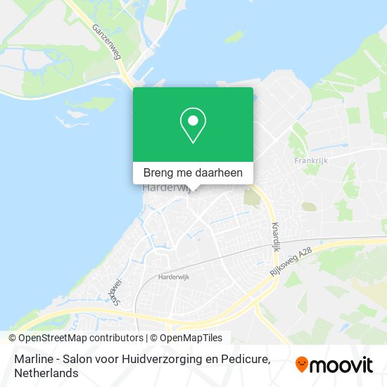 Marline - Salon voor Huidverzorging en Pedicure kaart