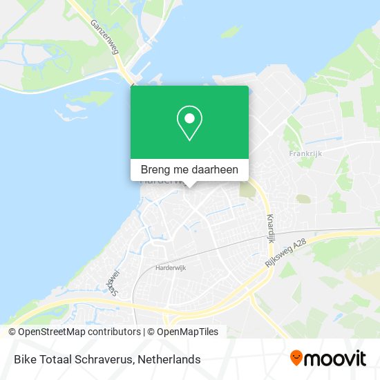 Bike Totaal Schraverus kaart
