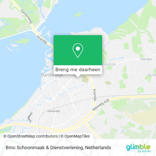 Bmc Schoonmaak & Dienstverlening kaart