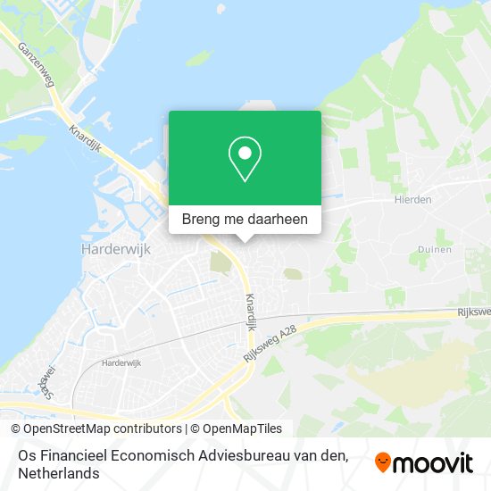 Os Financieel Economisch Adviesbureau van den kaart