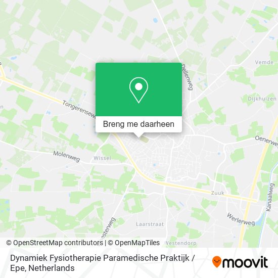 Dynamiek Fysiotherapie Paramedische Praktijk / Epe kaart