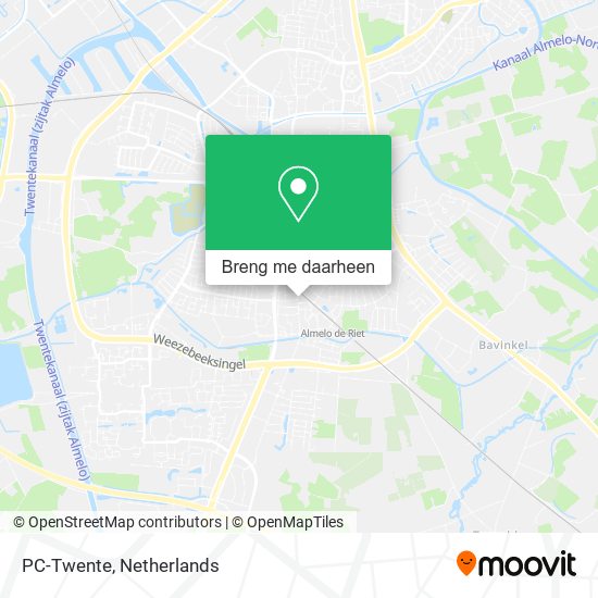 PC-Twente kaart