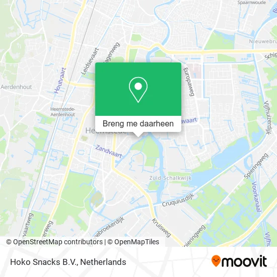 Hoko Snacks B.V. kaart