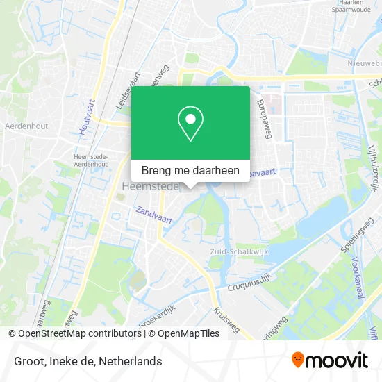 Groot, Ineke de kaart