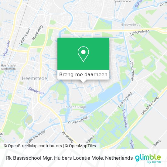 Rk Basisschool Mgr. Huibers Locatie Mole kaart