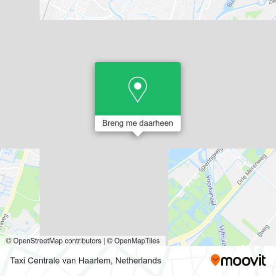 Taxi Centrale van Haarlem kaart