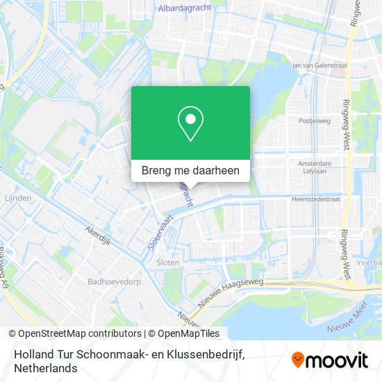 Holland Tur Schoonmaak- en Klussenbedrijf kaart