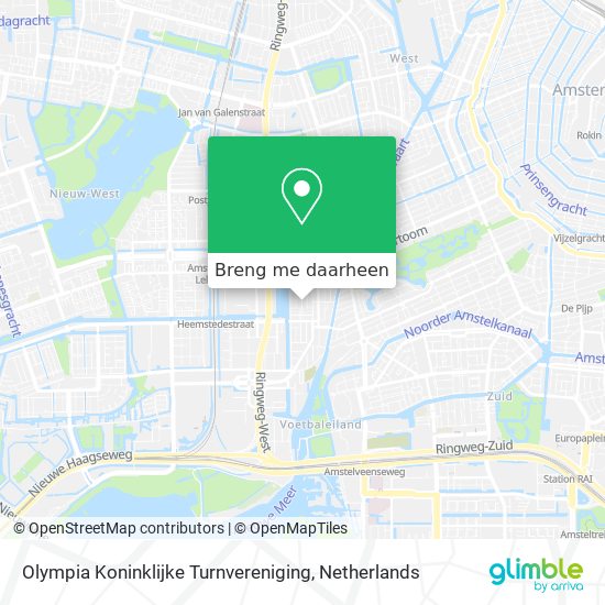 Olympia Koninklijke Turnvereniging kaart