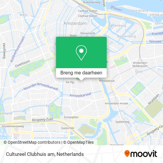 Cultureel Clubhuis am kaart