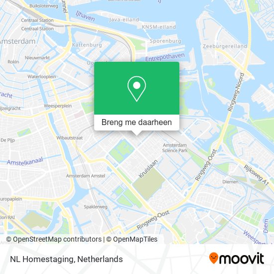 NL Homestaging kaart