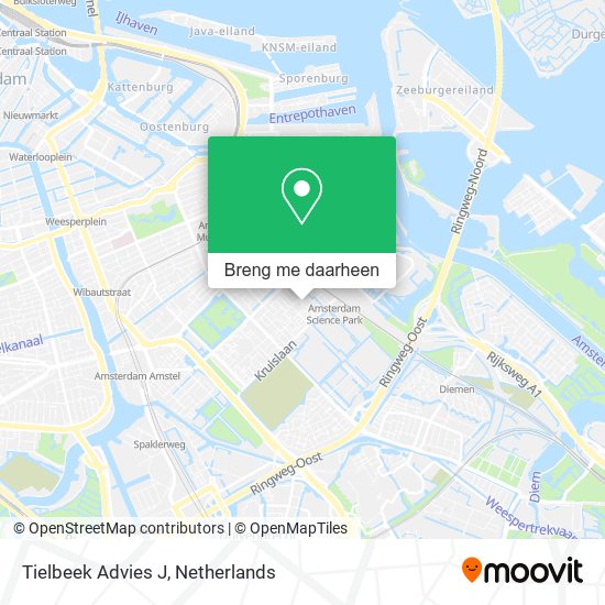 Tielbeek Advies J kaart