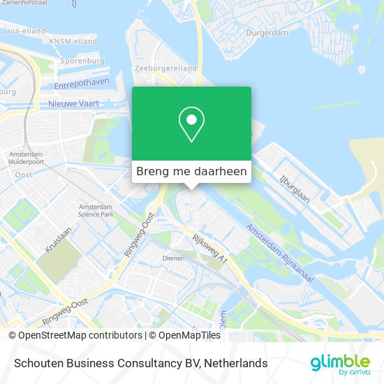 Schouten Business Consultancy BV kaart