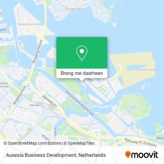 Auxesia Business Development kaart