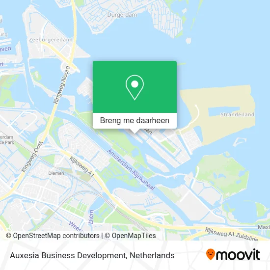 Auxesia Business Development kaart