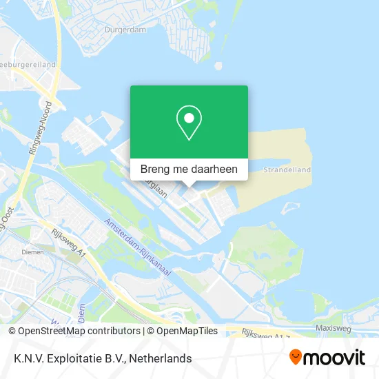 K.N.V. Exploitatie B.V. kaart