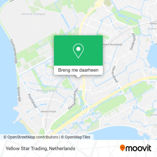 Yellow Star Trading kaart