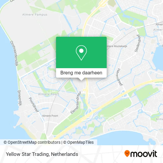 Yellow Star Trading kaart