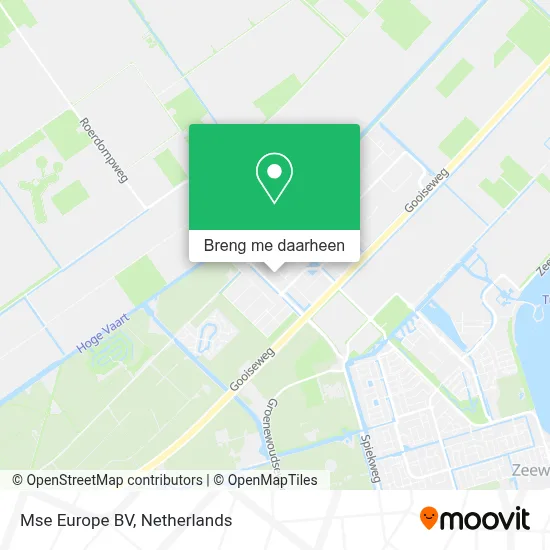 Mse Europe BV kaart