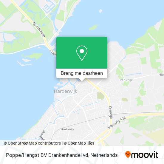 Poppe / Hengst BV Drankenhandel vd kaart