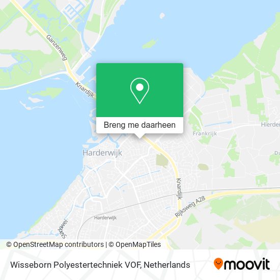 Wisseborn Polyestertechniek VOF kaart