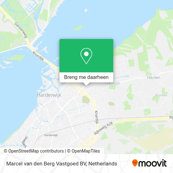 Marcel van den Berg Vastgoed BV kaart