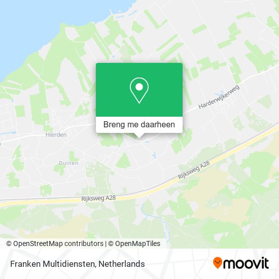 Franken Multidiensten kaart