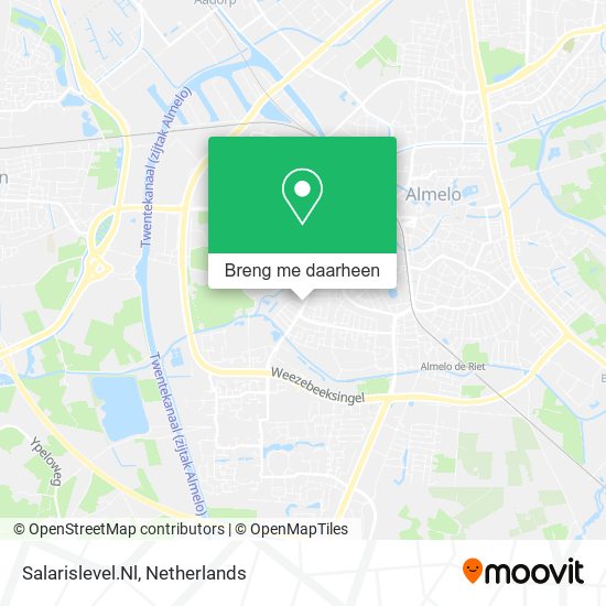 Salarislevel.Nl kaart