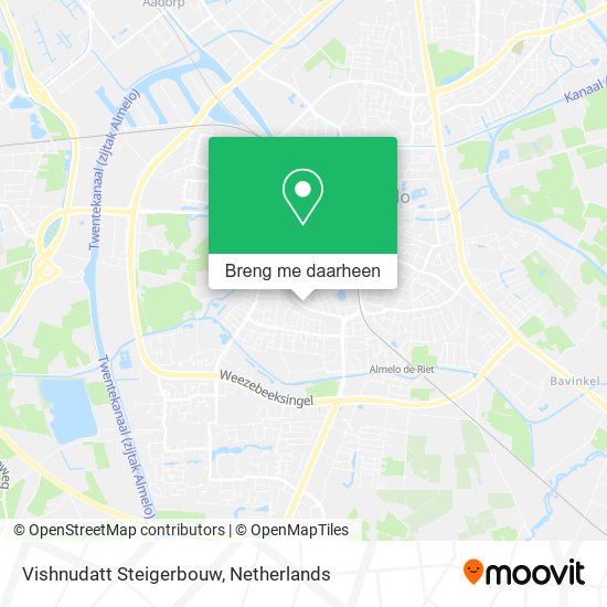 Vishnudatt Steigerbouw kaart