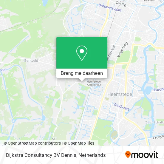 Dijkstra Consultancy BV Dennis kaart