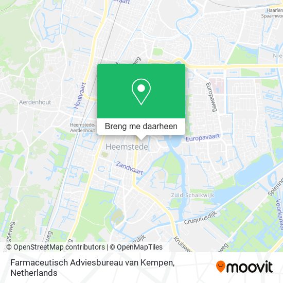 Farmaceutisch Adviesbureau van Kempen kaart
