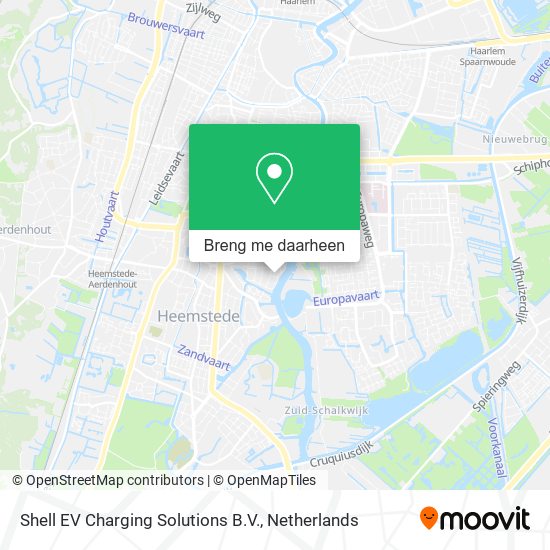 Shell EV Charging Solutions B.V. kaart