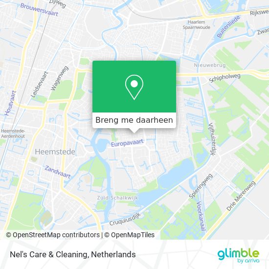 Nel's Care & Cleaning kaart