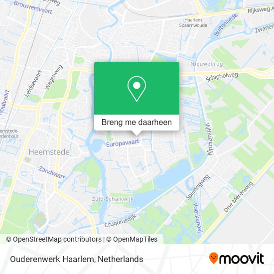 Ouderenwerk Haarlem kaart