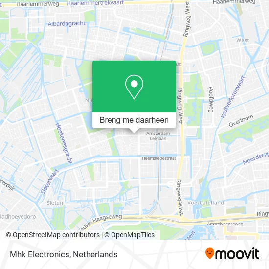 Mhk Electronics kaart