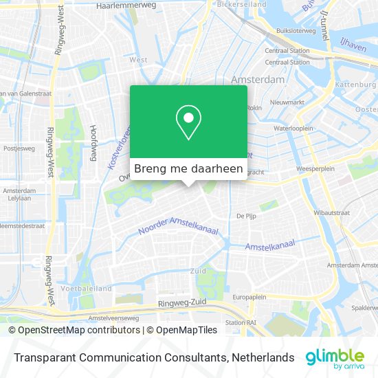 Transparant Communication Consultants kaart