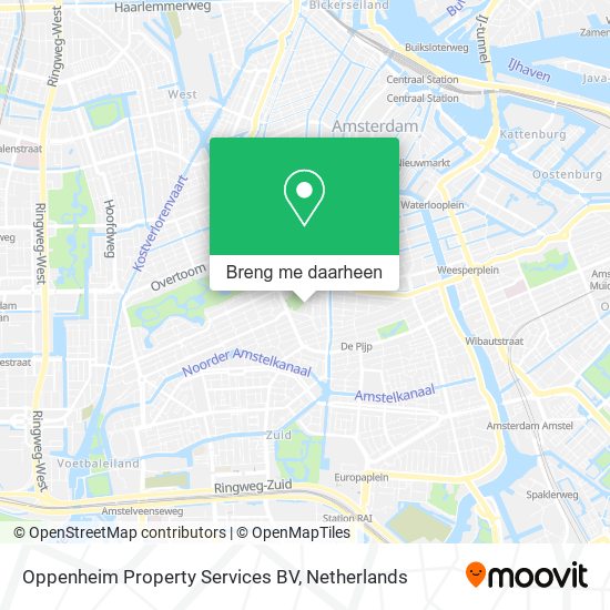 Oppenheim Property Services BV kaart