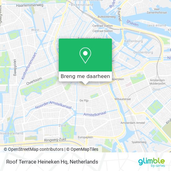 Roof Terrace Heineken Hq kaart