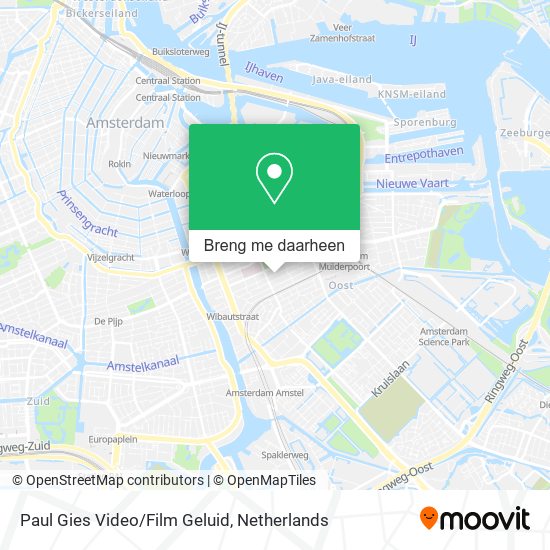 Paul Gies Video/Film Geluid kaart
