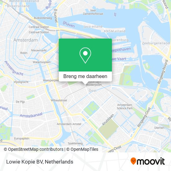 Lowie Kopie BV kaart