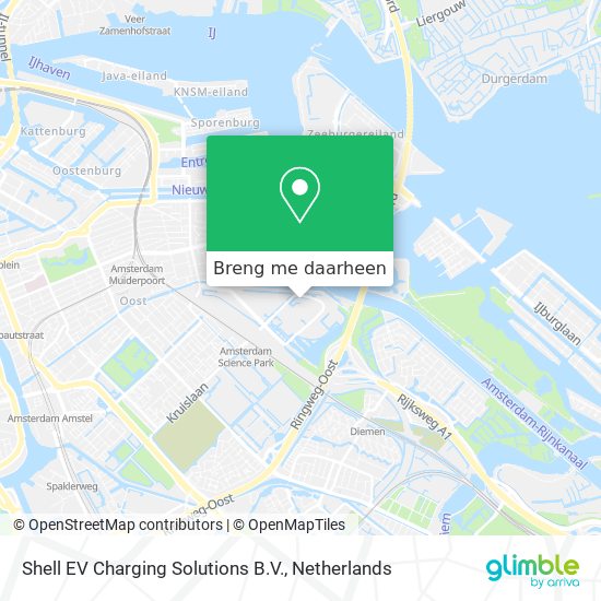 Shell EV Charging Solutions B.V. kaart