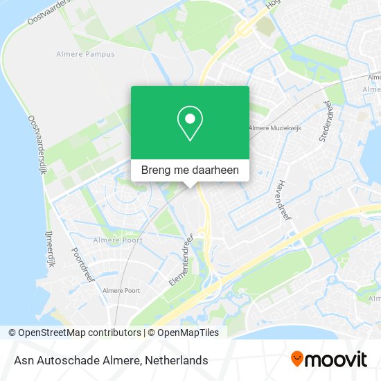 Asn Autoschade Almere kaart