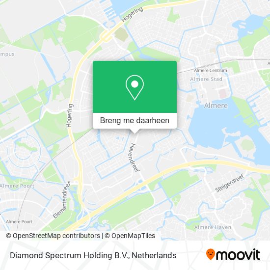 Diamond Spectrum Holding B.V. kaart