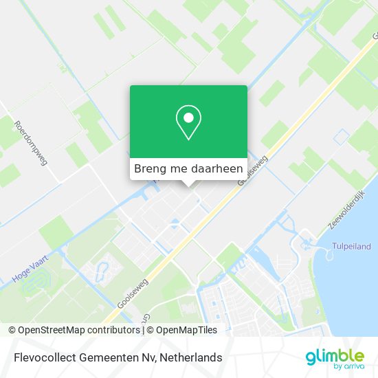 Flevocollect Gemeenten Nv kaart