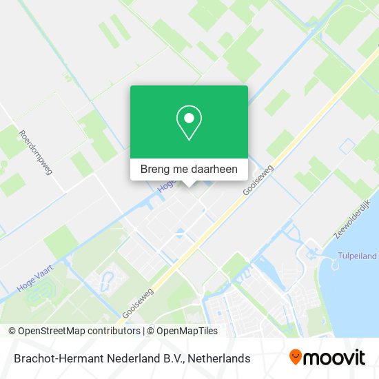 Brachot-Hermant Nederland B.V. kaart