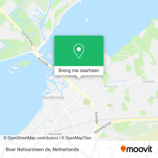 Boer Natuursteen de kaart