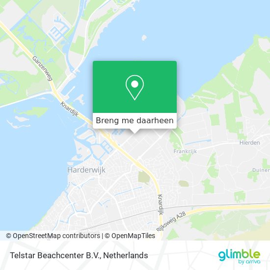 Telstar Beachcenter B.V. kaart