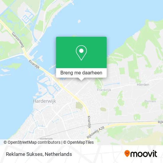 Reklame Sukses kaart