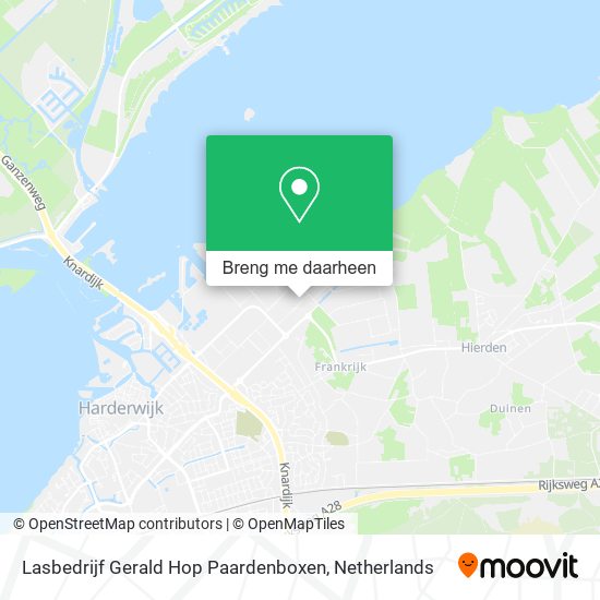 Lasbedrijf Gerald Hop Paardenboxen kaart