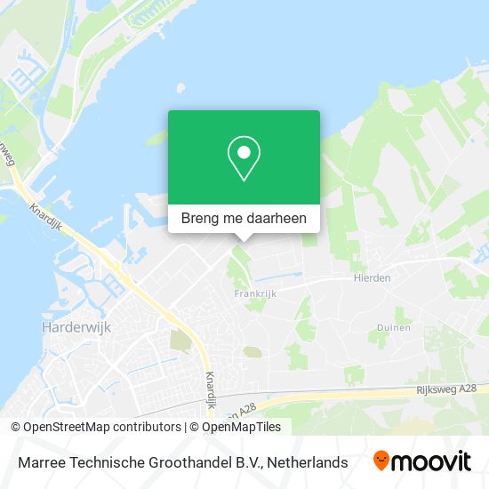 Marree Technische Groothandel B.V. kaart