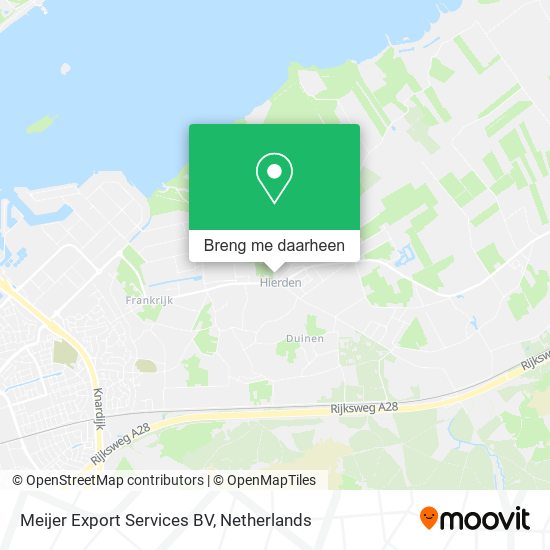 Meijer Export Services BV kaart